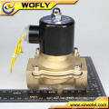 Brass stainless steel 220v 2inch solar water solenoid valve